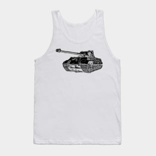 Tiger II German Heavy Tank WW2 Panzer Armored Tank Top